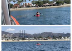 Brinda Marina Apoyo a dos Tripulantes de Kayak en Manzanillo, Colima