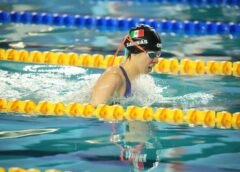 Tiene Doblete Dorado Citli Salinas Rojas  en la Serie Mundial de Para Natación