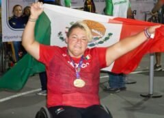 Rompe Marca Mundial Lanzadora Rosa Guerrero, en Disco F55 